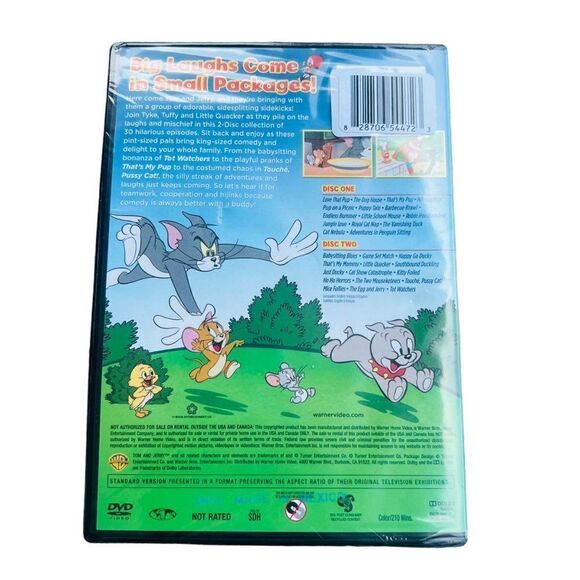 Tom and Jerry Pint-Sized Pals 30 Hilarious Cartoons DVD - Picture 2 of 3